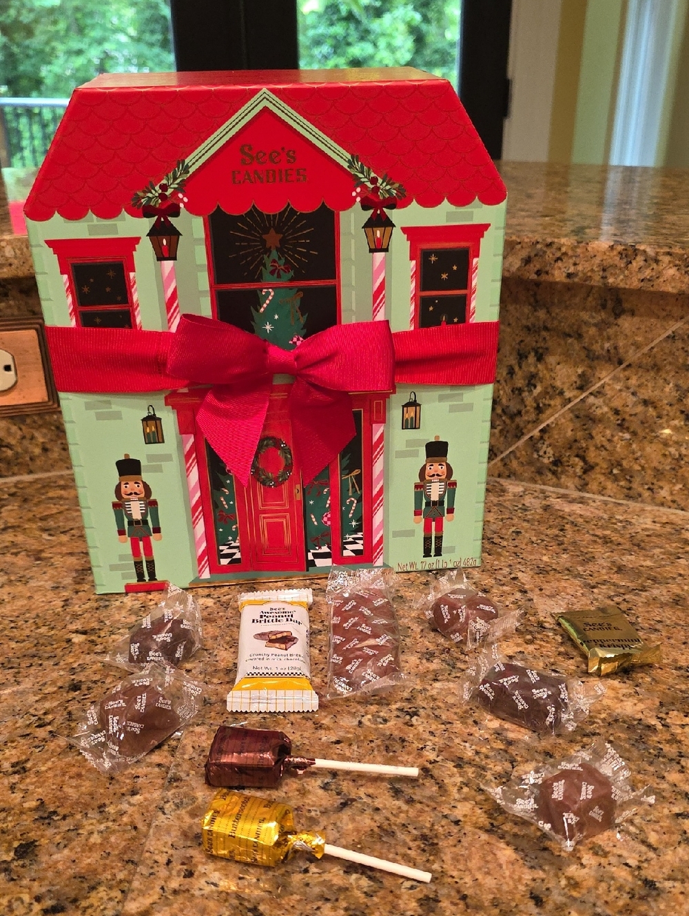 See's Candies 2025 Advent Calendar Box